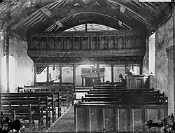 Interior - view of the rood screen