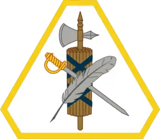 Shoulder sleeve insignia of US Army Reserve Legal Command