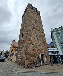 Upper Gate Tower, a remnant of the medieval defensive walls