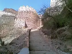 View of fort during Upstairs