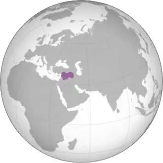Uqaylid Emirate at its greatest extent