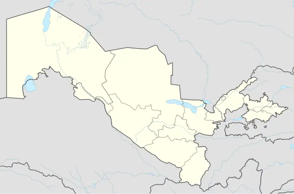 Hazorasp is located in Uzbekistan
