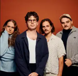 From left to right: Jake Johnson, Campbell Burns, Nate Delizzotti, and Joseph Van Lier