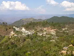 A view of the northern exit to Tambla