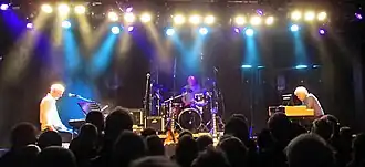 Van der Graaf Generator on stage in 2021