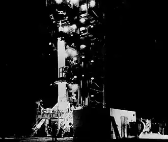 Vanguard TV-0 on the launch pad