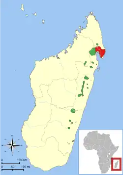 Map of range