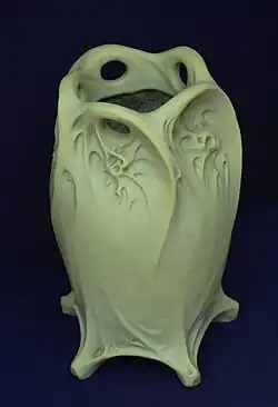 Porcelain vase (1899), (Musée Bröhan, Berlin)
