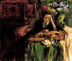 His wife Ilona Andrássy (1858–1952)