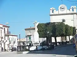 Monument and church of Purgatorio in Colletorto