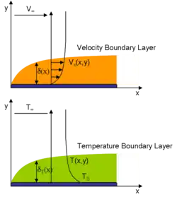 Velocity and Temperature boundary layers share functional form