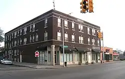 Weisberg Building; north side of Vernor at Lawndale