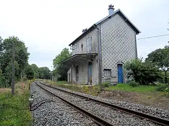 Former train station