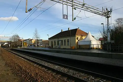 Vestfossen Train Station