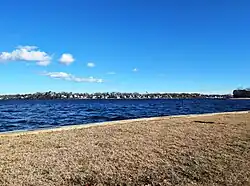 View of Island Heights across Toms River from Pine Beach
