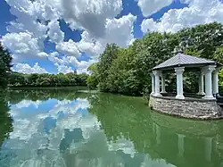 View of Lake Clara Meer from bridge