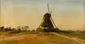 Autumn Landscape with a Windmill (1877)