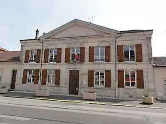 The town hall in Vignot