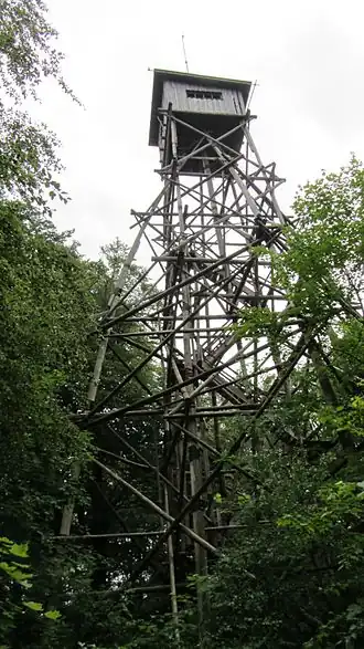 Viktorshöhe observation tower (no longer accessible)
