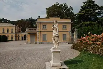 Partial view of the garden