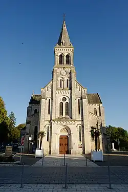 The Church of Saint-Sébastien, in Villedieu-sur-Indre