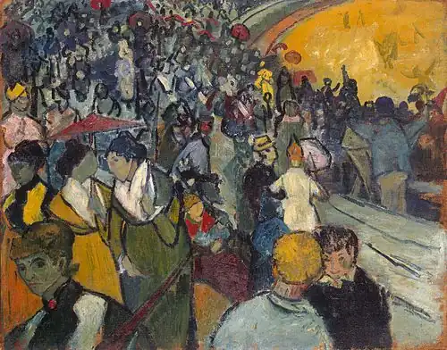 Les Arènes Vincent van Gogh
