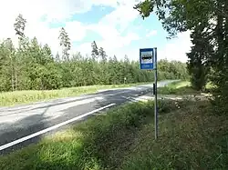 Bus stop in Viru