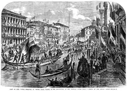 Visit to Venice by Victor Emmanuel II