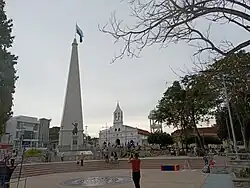 View of the Parque Central in Sincé