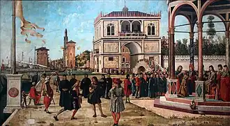 Vittore Carpaccio Cycle of St. Ursula, 297 × 527&nbsp;cm