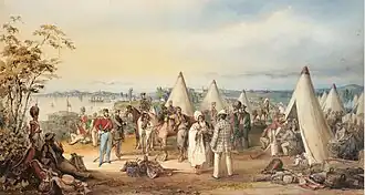 The British Army at Scutari, 1854, by Amedeo Preziosi