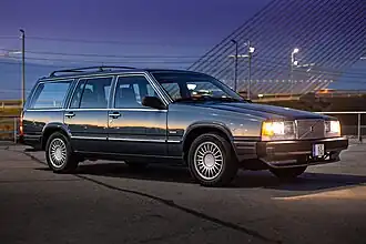 The Volvo 740, designed by Jan Wilsgaard