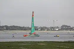 Volvo Ocean Race 2012 in the roadstead of Lorient