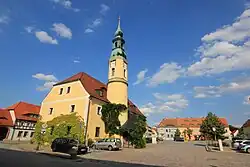 Main square with town hall