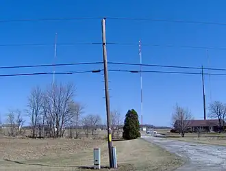 WFOB and WBVI transmitter site, at 1407 U.S. Route 23, south of Fostoria. This building had served as the WFOB and WBVI studios and offices for many years prior to the downtown move.