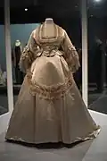 c. 1870 wedding dress