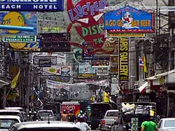 Walking Street during the day