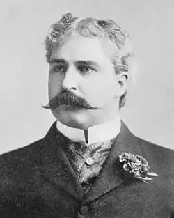 A black and white imag of Wallace T. Foote Jr.