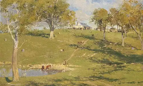 Tranquil Winter, 1895, National Gallery of Victoria
