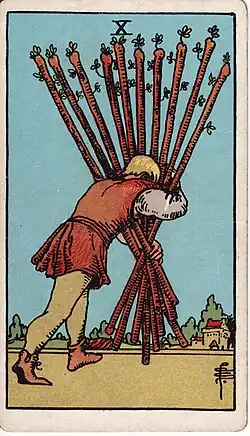 Ten of Wands