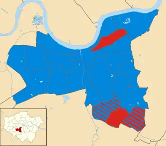 Wandsworth 2006 results map