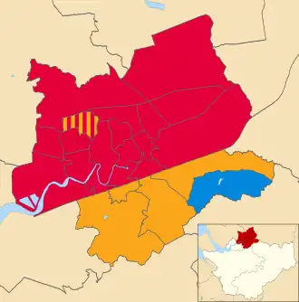 2016 results map