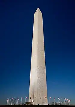 White obelisk