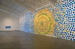 Installation view of Wegner show "Terra Firma Incognita"