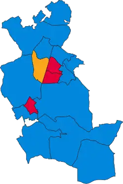 2006 results map