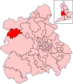 Map of constituency