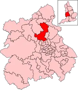 Map of constituency