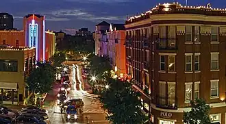 Overview of the West Village in Dallas