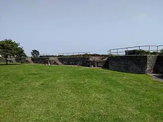 Western King's Redoubt, Plymouth 2019