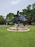 Westland Wasp of RMN monument in Pekan, Pahang.